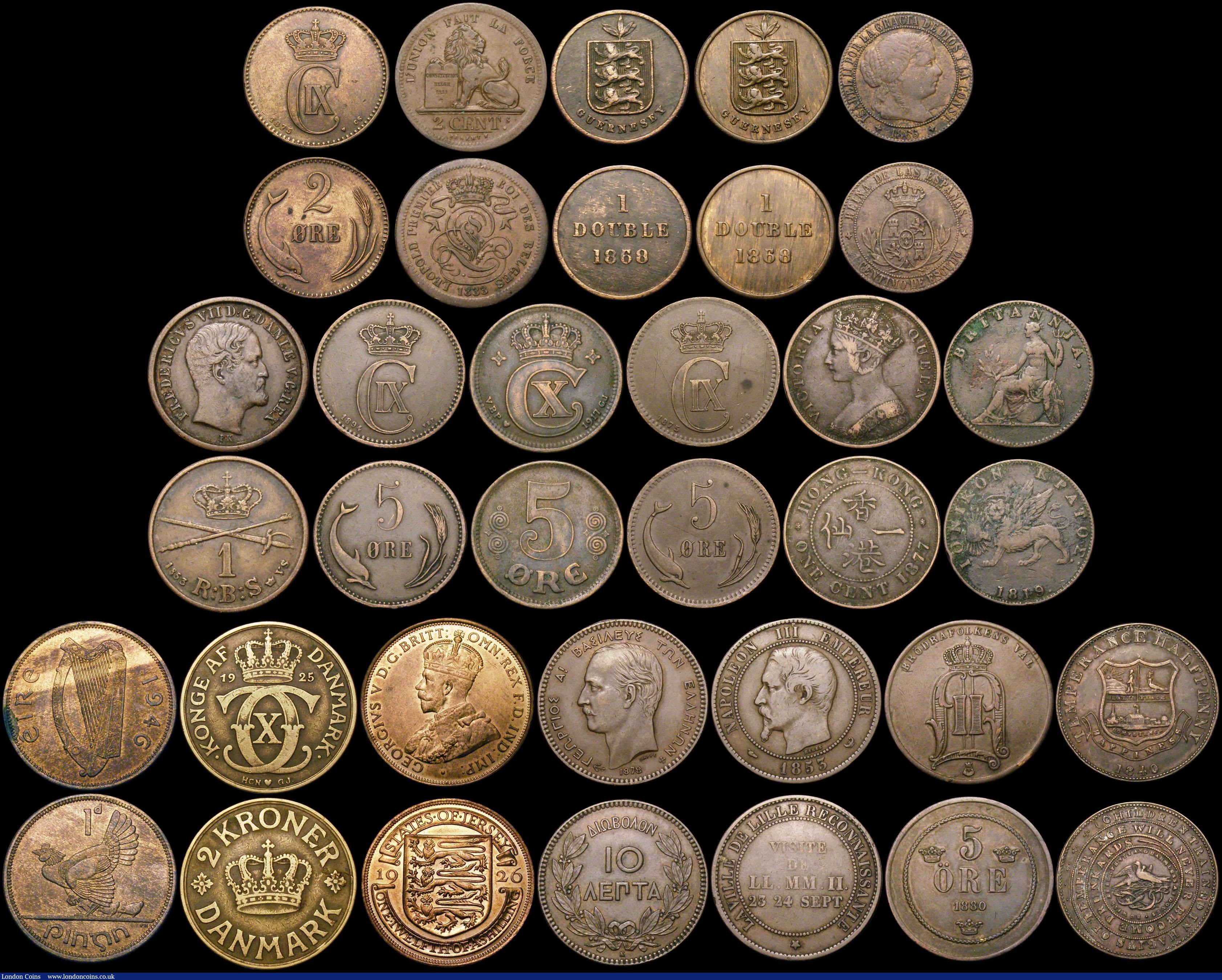London Coins : A171 : Lot 988 : A retired dealers ex-retail stock (40) 19th and 20th Century, an eclectic mix with some in silver, i...