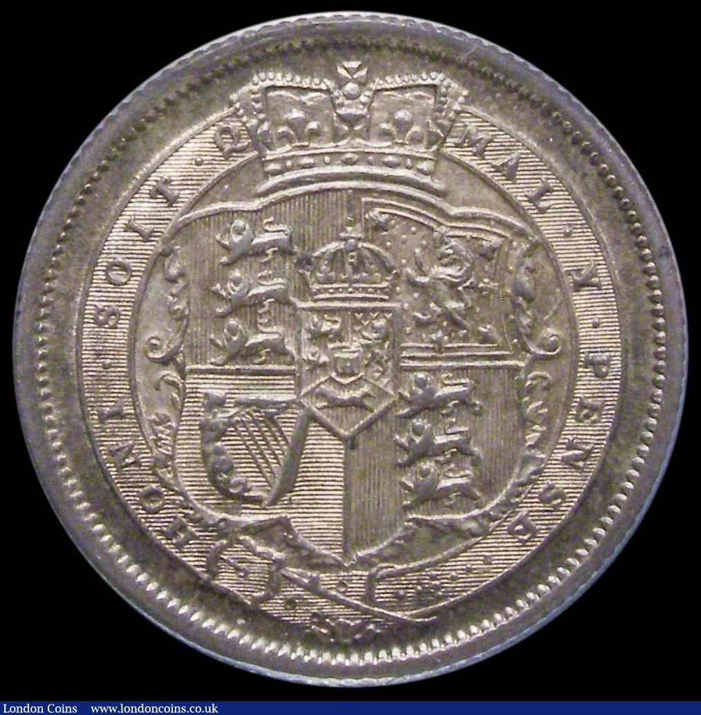 London Coins : A172 : Lot 1203 : Shilling 1816 ESC 1228, Bull 2140 Choice UNC with choice and colourful toning, in an LCGS holder and...