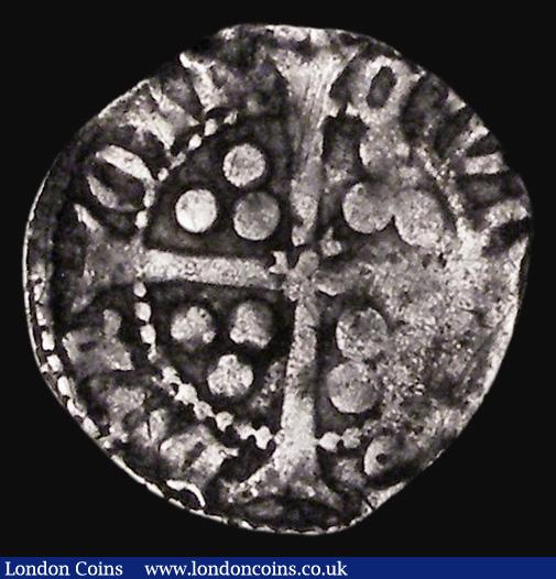 Penny Edward IV Heavy Coinage, King's Receiver S.1988A Durham Mint, Local Dies, with rose in the centre of the reverse, mintmark Plain Cross, Fine, on a slightly irregular flan : Hammered Coins : Auction 172 : Lot 860