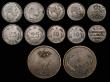London Coins : A172 : Lot 1666 : Denmark (12) assorted coins dating from 1662 inc. 25 Ore (7). GVF. (12)