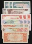 London Coins : A172 : Lot 175 : Vietnam 20 Dong 1985 Pick 94 and 100 Dong 1985 Pick 98 both Unc, South Vietnam 1 Dong 1956 Pick 1 (3...
