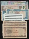 London Coins : A172 : Lot 179 : World (22) Egypt Ten Pounds 1964 issue (3) Pick 41 VG, Eritrea Five Nafka 1997 issues Pick 2 (5) inc...