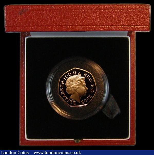 Fifty Pence 2003 100th Anniversary of the WSPU Gold Proof S.H12 FDC in the Royal Mint box of issue with certificate : English Cased : Auction 173 : Lot 274