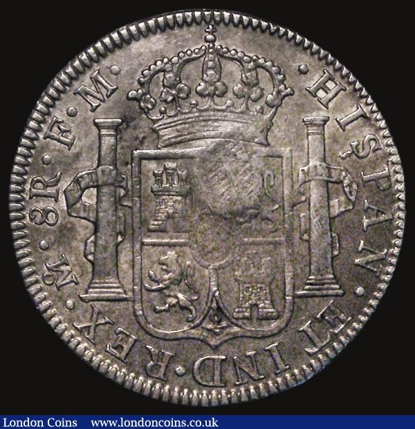 Dollar George III Oval Countermark on a Mexico 8 Reales 1795 FM Mo ESC 129, Bull 1852 Countermark NEF host coin GVF with traces of old lacquering : English Coins : Auction 173 : Lot 1645
