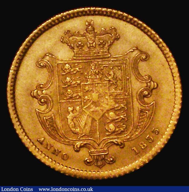 London Coins : A173 : Lot 1815 : Half Sovereign 1835 Marsh 411, S.3831 GEF or better, the reverse in particular with excellent surfac...
