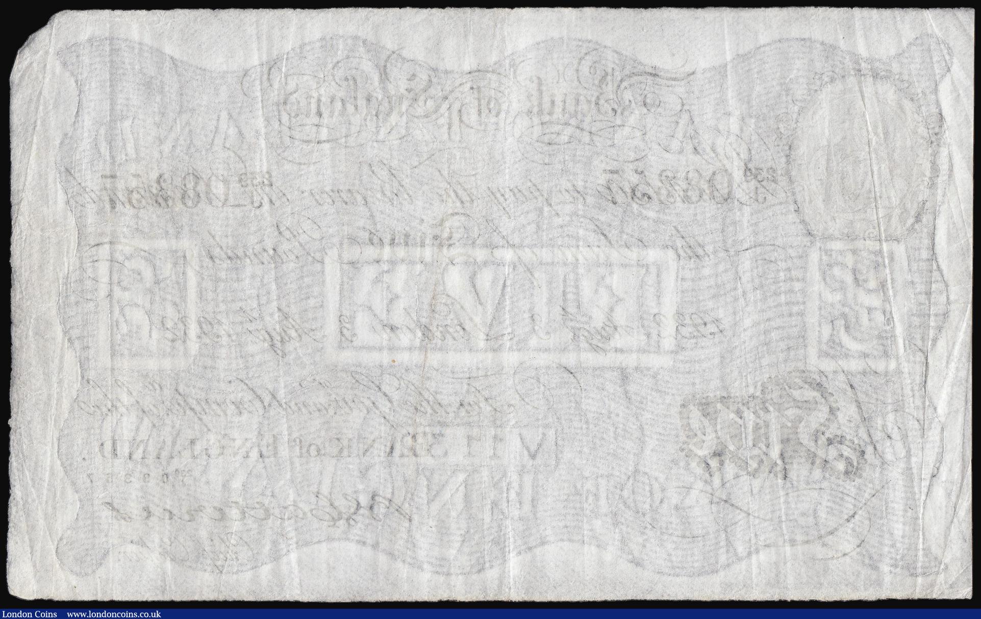 London Coins : A173 : Lot 33 : Five Pounds Catterns London 3 August 1932 VF or better, 239/J 08357