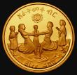 London Coins : A173 : Lot 1309 : Ethiopia 400 Birr Gold EE1972 (1979) International Year of the Child KM#60 Gold Proof FDC, the only ...