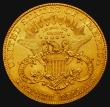 London Coins : A173 : Lot 1597 : USA Twenty Dollars Gold 1907D Liberty Head Breen 7354 EF and lustrous 