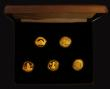 London Coins : A173 : Lot 638 : Chinese Culture a 5-coin set in Fine Gold Proof 1995 comprising five 10 Yuan 1/10 ounce fine gold co...