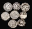 London Coins : A173 : Lot 950 : FAO issues in Silver (8) Korea 500 Won 1995 Proof FDC, Tonga Pa'anga 1985 Proof FDC, Seychelles...