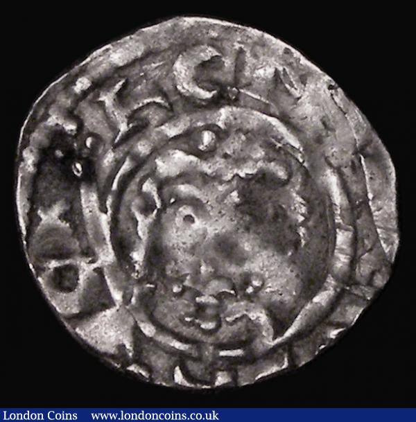 Penny Richard I Canterbury Mint, moneyer Meinir, Class 4, sub-type uncertain, S.1348A. 1348B or 1348C, VG the portrait worn  : Hammered Coins : Auction 174 : Lot 1110