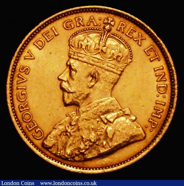 Canada Five Dollars Gold 1912 KM#26 EF with a small edge nick : World Coins : Auction 174 : Lot 1213