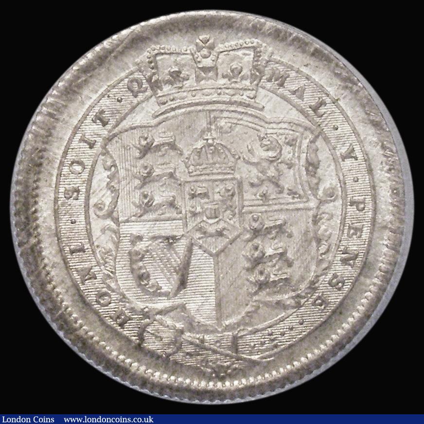 London Coins : A174 : Lot 1852 : Shilling 1816 ESC 1228, Bull 2140, UNC with choice tone, the obverse with an extremely sharp portrai...