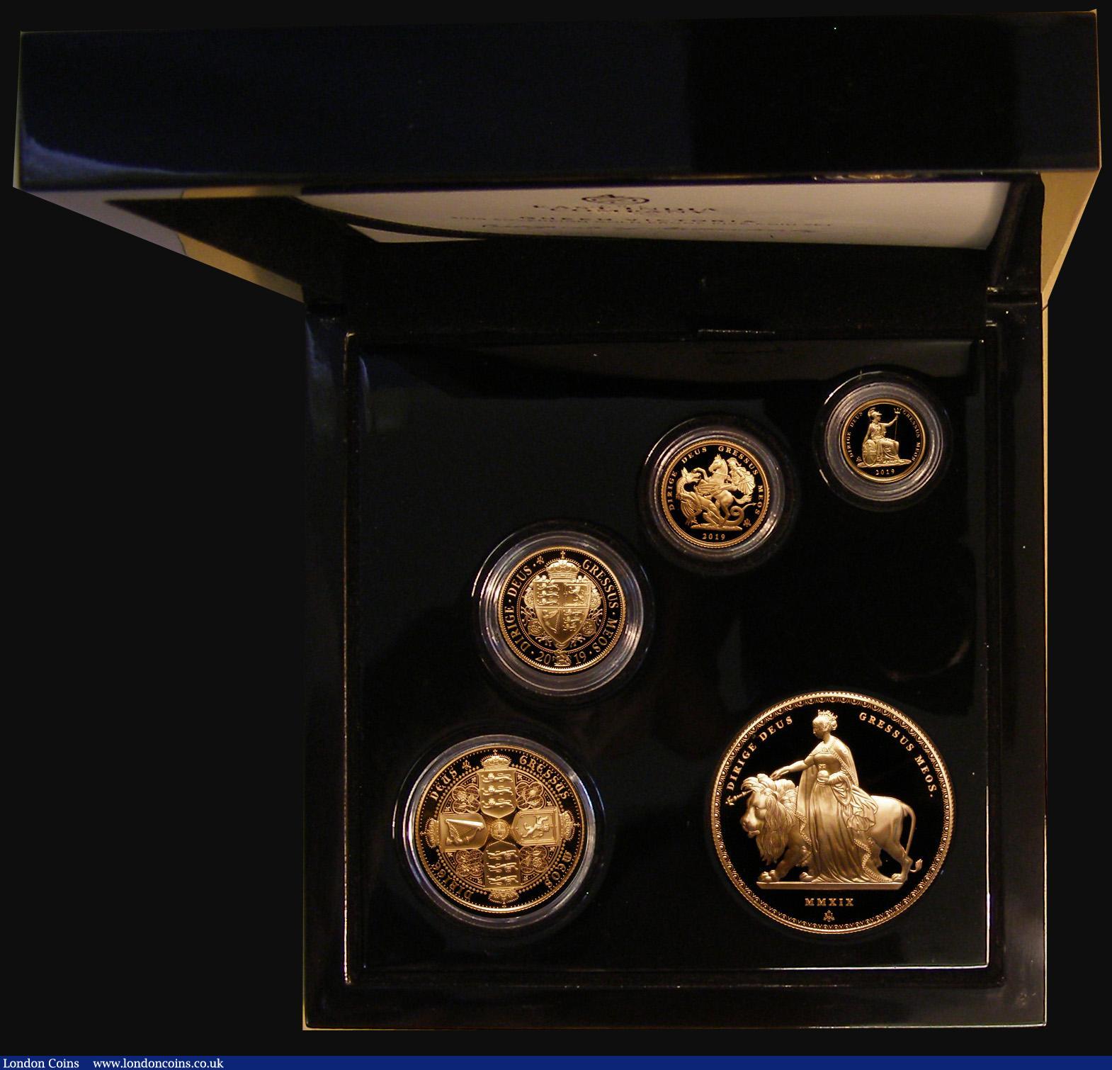 London Coins : A174 : Lot 664 : St. Helena 2019 200th Anniversary of the Birth of Queen Victoria a 5-coin set in Gold featuring mode...