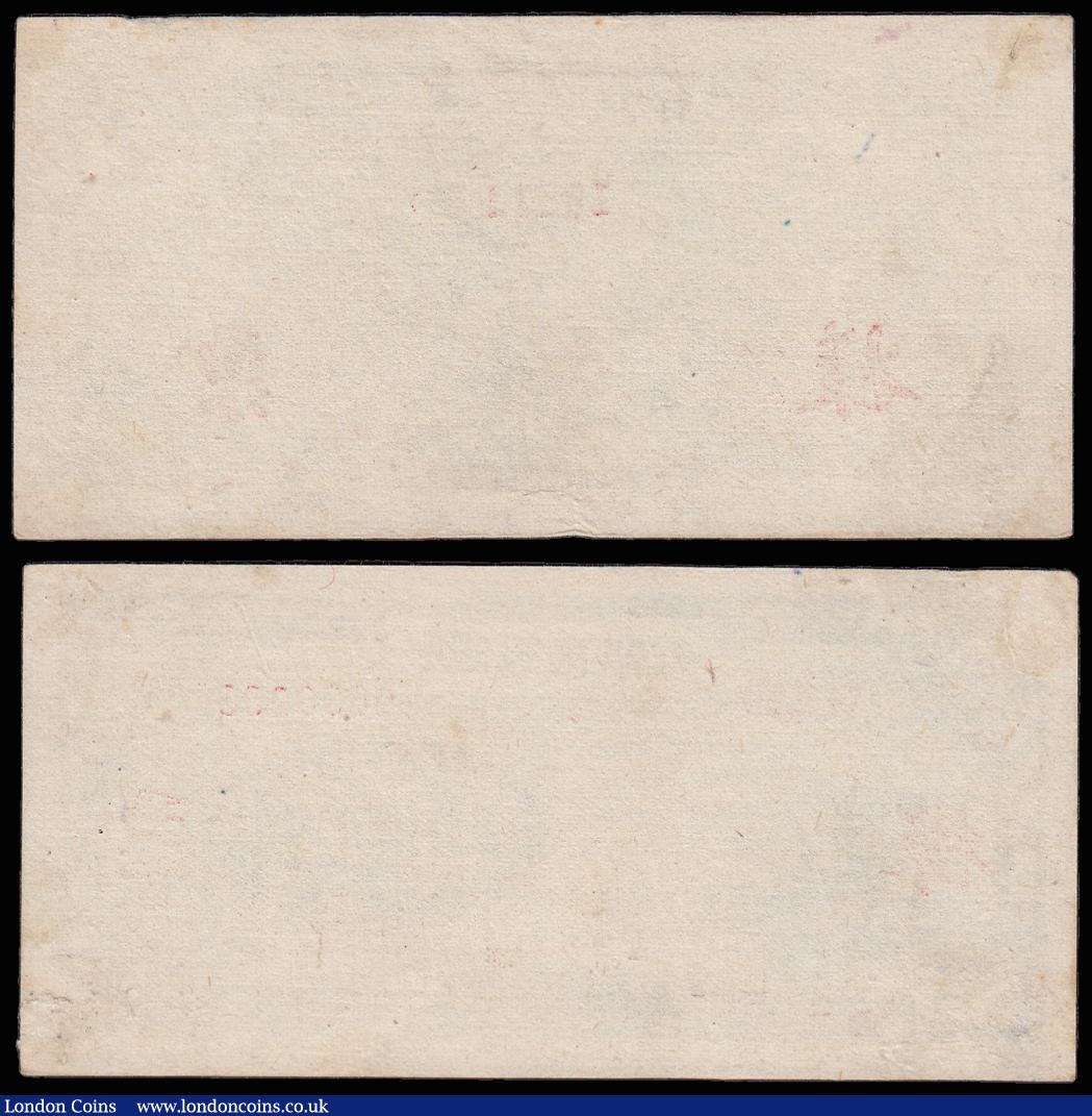 London Coins : A174 : Lot 73 : China, People's Bank of China (2) 5 yuan front & back Specimen proofs dated 1948, trace num...
