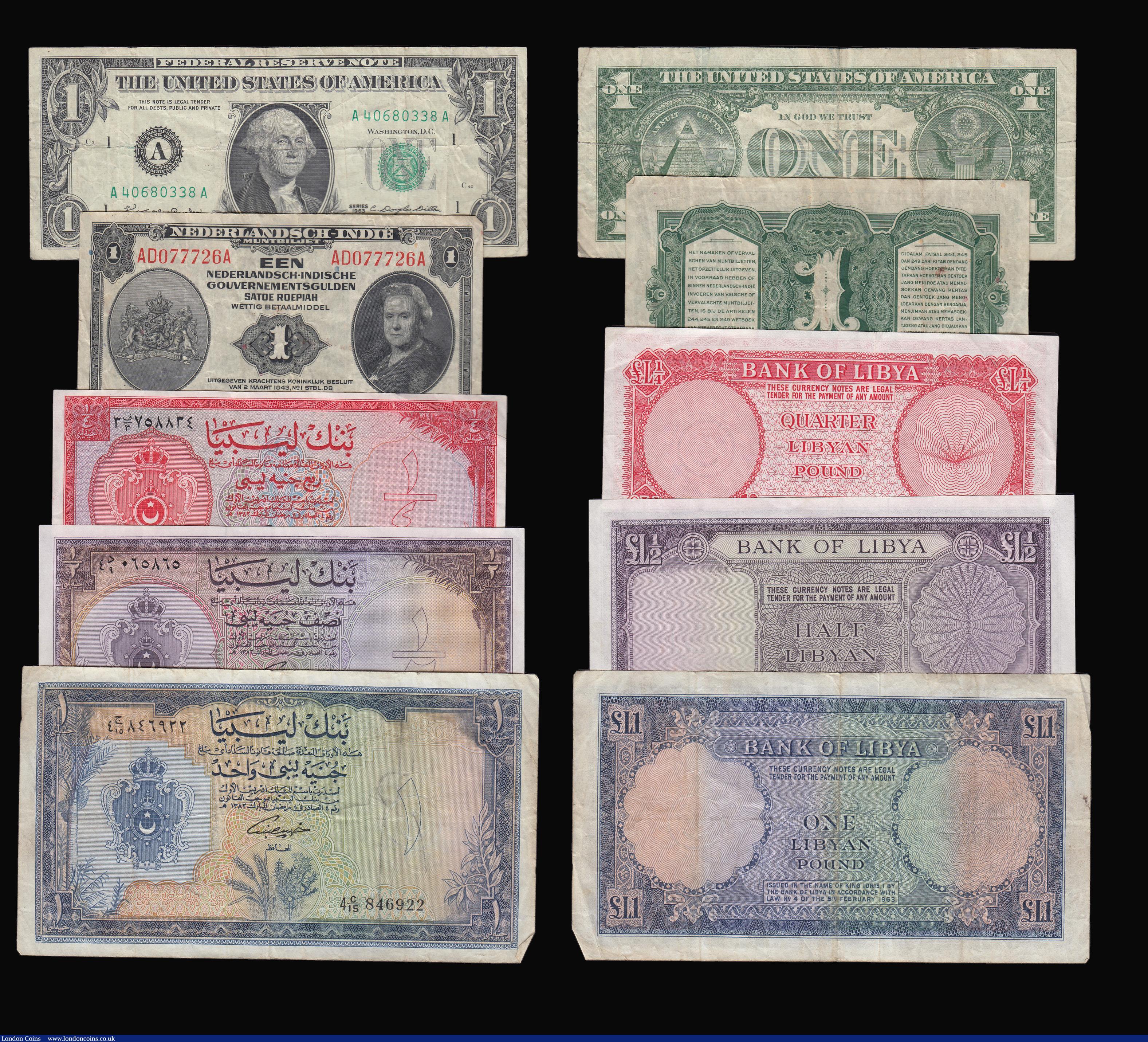 London Coins : A174 : Lot 93 : GB and World, Bank of England Ten Shillings (4) Fforde (2) B309 and B310, O'Brien B271 (2) thes...