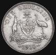 London Coins : A174 : Lot 1156 : Australia Shilling 1910 KM#20 A/UNC and lustrous with a hint of golden tone