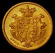 London Coins : A174 : Lot 1692 : Half Sovereign 1835 Marsh 411 EF and scarce, minor contact marks on the obverse, overall a very attr...