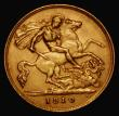 London Coins : A174 : Lot 1706 : Half Sovereign 1910 Marsh 513 GVF/VF