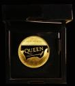 London Coins : A174 : Lot 474 : Twenty Five Pounds 2020 (Pop Group) Queen - Rock Royalty, One Quarter Ounce Gold Proof, with the inn...