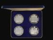 London Coins : A174 : Lot 751 : The Churchill Medals a 4-piece set by John Pinches (Medallists) Ltd. undated each obverse with a por...