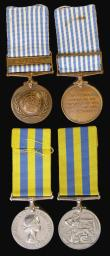 London Coins : A174 : Lot 757 : A group of four to 21064981 Cpl. T.H.Richardson R.Sigs, comprising Korea War Medal, United Nations K...