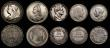 London Coins : A174 : Lot 869 : Halfcrowns to Sixpences (9) Halfcrown 1887 Jubilee Head ESC 719, Bull 2771, Davies 640 dies 1A GEF w...