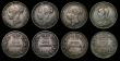 London Coins : A174 : Lot 937 : Sixpences (8) 1864 Serif 4, ESC 1713, Bull 3211, Die Number 20 GF/NVF, 1866 ESC 1715, Bull 3213, Die...