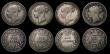 London Coins : A174 : Lot 938 : Sixpences (8) 1865 ESC 1714, Bull 3212, Die Number 9 VG, 1866 ESC 1715, Bull 3213, Die Number 38 Abo...