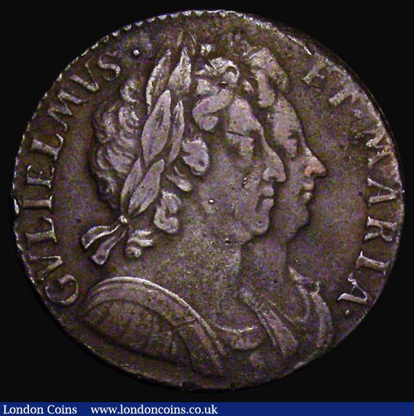 Halfpenny 1694 Peck 602 Good Fine with some light porosity as often found on this issue : English Coins : Auction 175 : Lot 2644