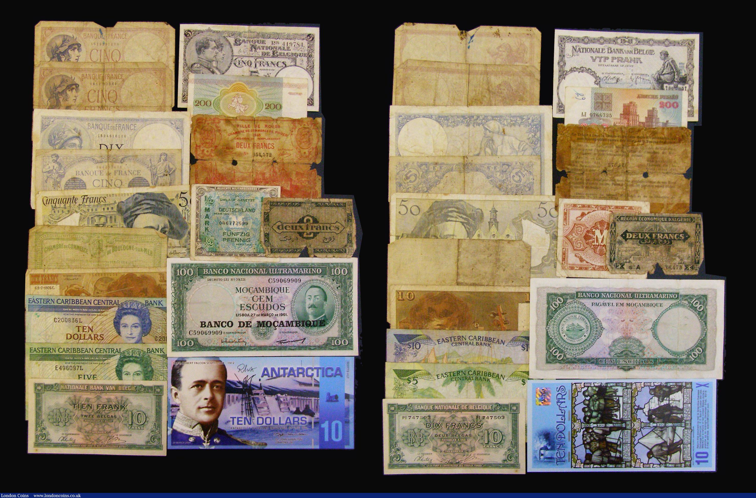 London Coins : A175 : Lot 153 : World (38) 1914-recent issues mostly in circulated grades including Antarctica $10 Dr John Hamilton,...
