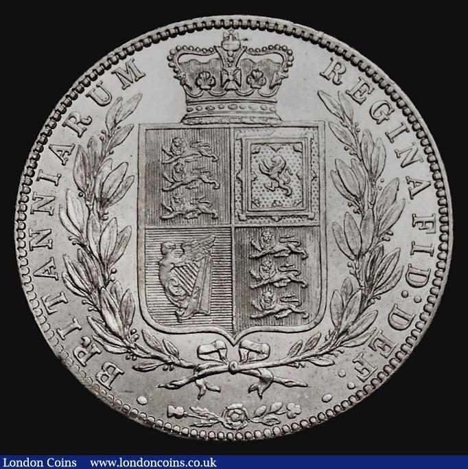 London Coins : A175 : Lot 1654 : Halfcrown 1879 ESC 703, Davies 585 dies 3C, UNC and fully lustrous, in an LCGS holder and graded LCG...