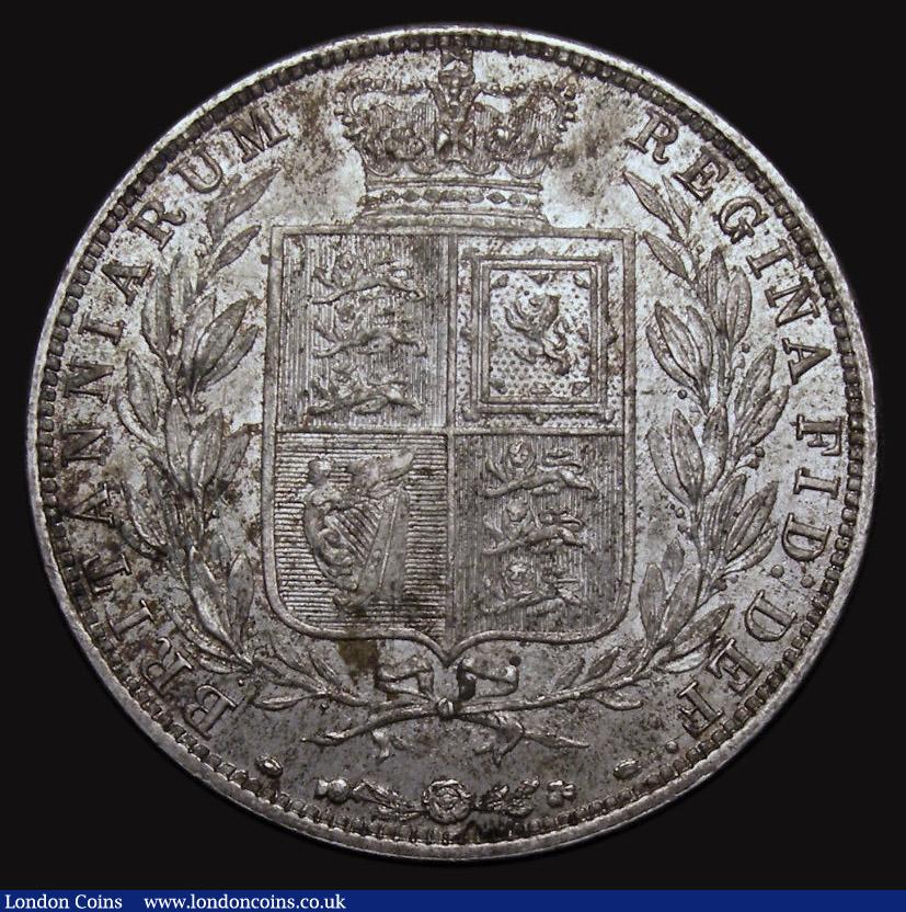 London Coins : A175 : Lot 1655 : Halfcrown 1880 ESC 705, Bull 2756, Davies 589 dies 5D UNC with original tone, in an LCGS holder and ...