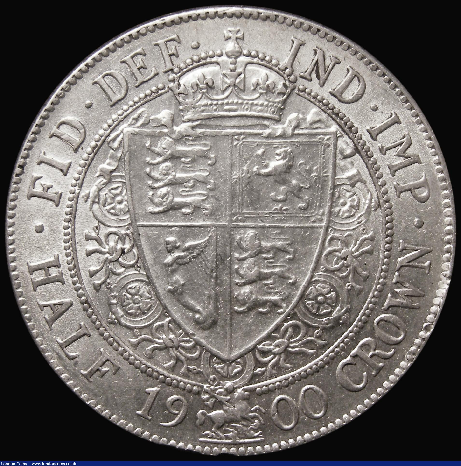 London Coins : A175 : Lot 1668 : Halfcrown 1900 ESC 734, Bull 2786 EF in an LCGS holder and graded LCGS 70