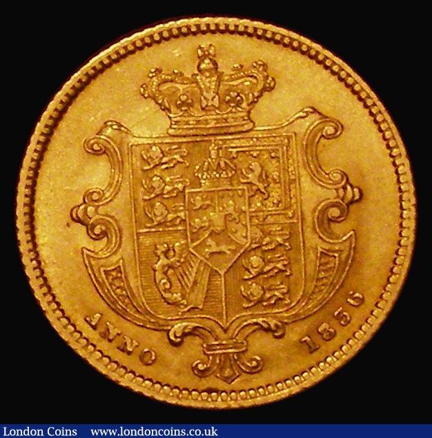 London Coins : A175 : Lot 2504 : Half Sovereign 1836 Marsh 412 GVF/VF or better Very Rare and rated R2 by Marsh, a key date in the se...