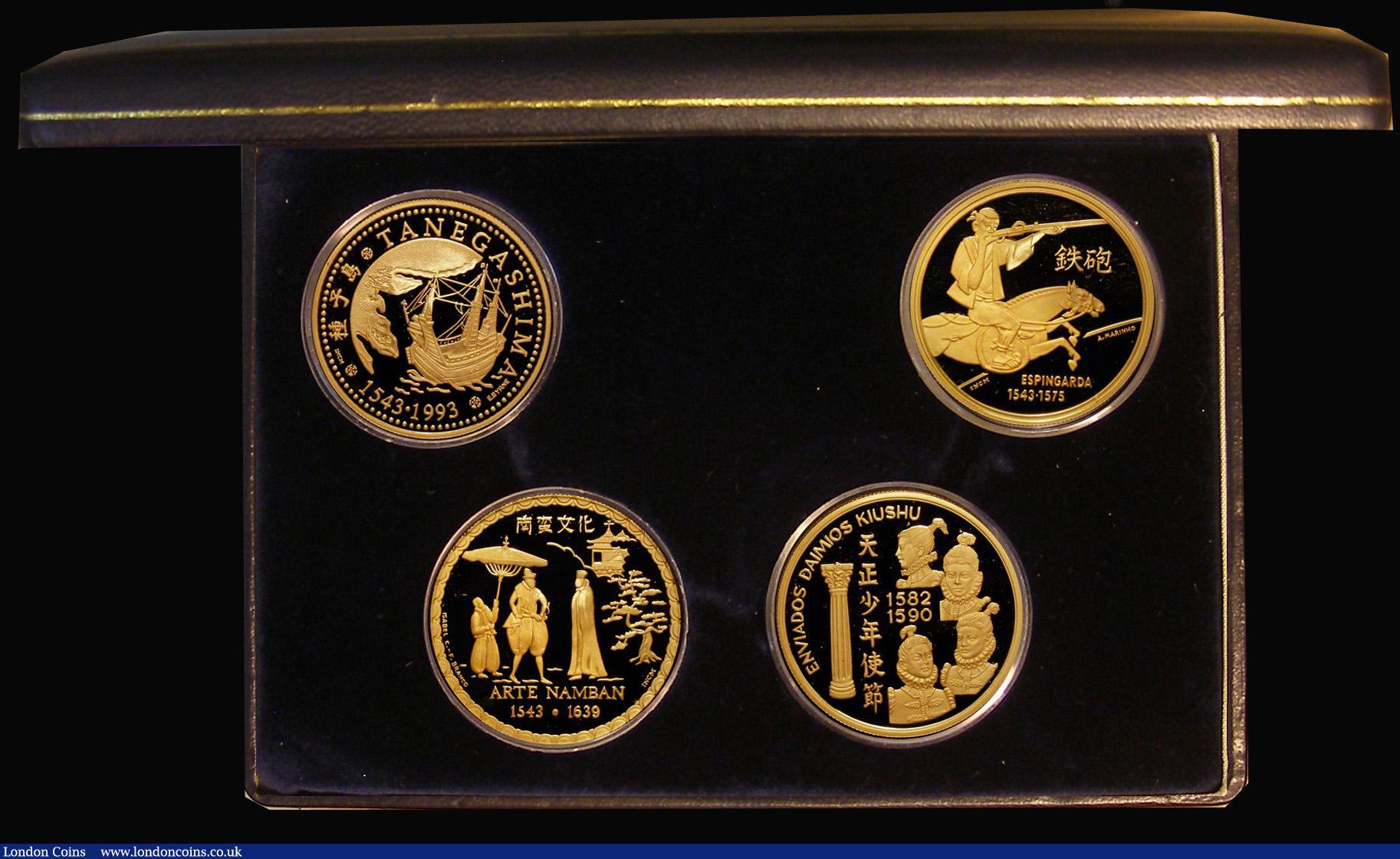 London Coins : A175 : Lot 715 : Portugal - The Golden Era of the Portuguese Discoveries - Series IV The Arrival in Japan, 450 Years ...