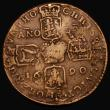 London Coins : A175 : Lot 1050 : Ireland Crown 1690 Gunmoney, Legend commences to left of head S.6578 Bold Fine with traces of the un...