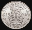 London Coins : A175 : Lot 1762 : Shilling 1946 English ESC 1470, Bull 4145, Lustrous UNC, in an LCGS holder and graded LCGS 82, the j...