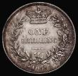 London Coins : A175 : Lot 1881 : Shilling 1839 Plain edge Proof with W.W. on truncation ESC 1282, Bull 2977, S.3902, Davies 852, dies...