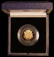 London Coins : A175 : Lot 194 : Fifty Pence 1998 EEC 25th Anniversary Gold Proof S.H9 FDC in the blue Royal Mint box of issue with c...