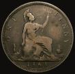 London Coins : A175 : Lot 2206 : Penny 1861 Freeman 32 dies 6+F, with all major details bold, in an LCGS holder and graded LCGS 15, t...