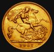 London Coins : A175 : Lot 2530 : Half Sovereign 1907 Marsh 510 NVF/Good Fine