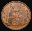 London Coins : A175 : Lot 2698 : Penny 1882H Freeman 115 dies 12+N, unbarred H in date, UNC with traces of lustre, in an LCGS holder ...