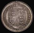 London Coins : A175 : Lot 2779 : Shilling 1892 ESC 1360, Bull 3147 EF toned