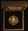 London Coins : A175 : Lot 592 : Two Pounds 2002 Shield Reverse S.SD5 Gold Proof FDC in the Hattons of London box with certificate
