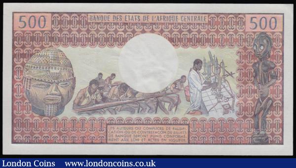 Cameroon 500 Francs ND Pick 15b Unc : World Banknotes : Auction 175 : Lot 93