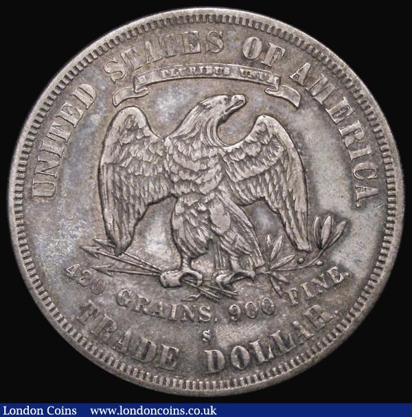 USA Trade Dollar 1878S Breen 5820 VF with some toning : World Coins : Auction 176 : Lot 1081