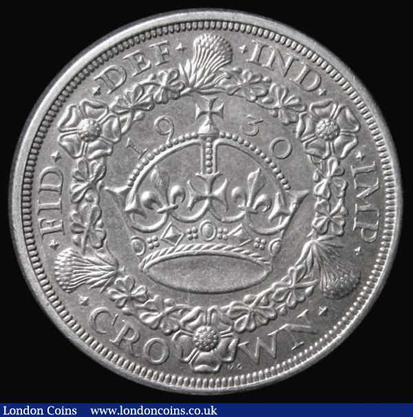 Crown 1930 ESC 370, Bull 3638 EF in an LCGS holder and graded LCGS 65 : English Coins : Auction 176 : Lot 1223