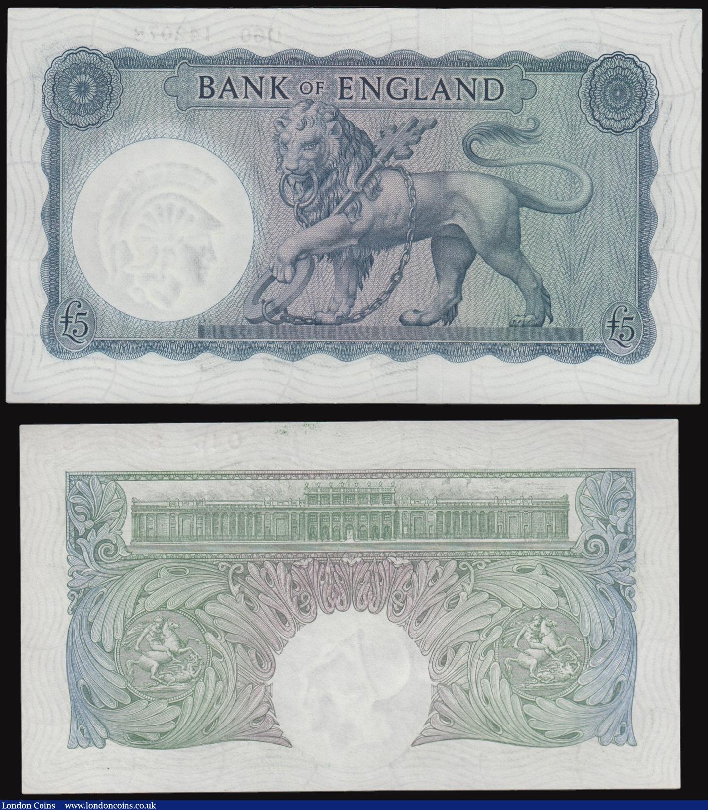 London Coins : A176 : Lot 81 : One Pounds Catterns B225 Green Britannia medallion issues 1930 serial number O16 873366 Unc or near ...