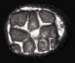 London Coins : A176 : Lot 1102 : Ancient Greece - Parion, Mysia 3/4 Drachm 5th Century BC, Obverse: Gorgoneion head, Reverse: An irre...